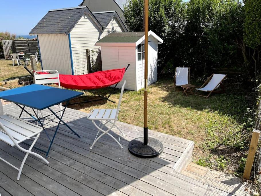 La Cabine Vue Mer Luc-sur-Mer Eksteriør bilde