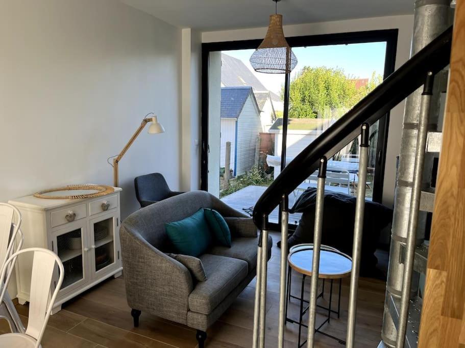 La Cabine Vue Mer Luc-sur-Mer Eksteriør bilde