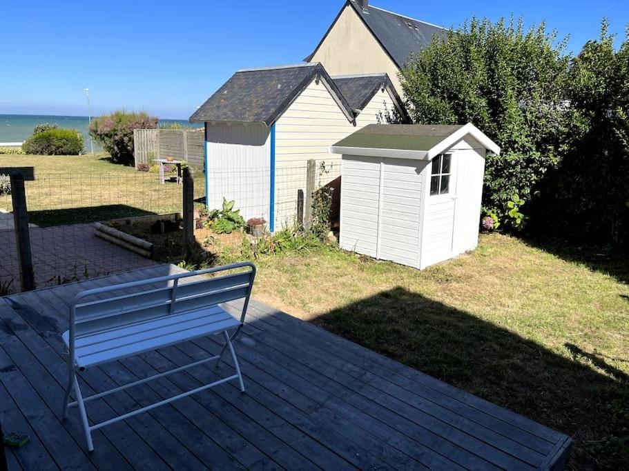 La Cabine Vue Mer Luc-sur-Mer Eksteriør bilde